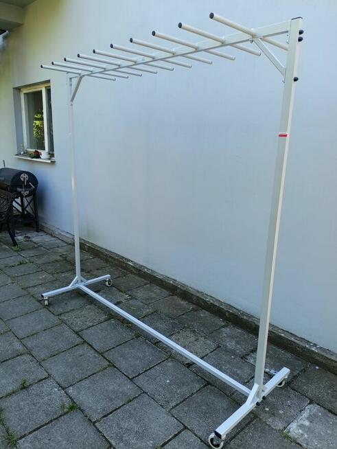 Stojak mobilny do suszenia węży straż pożarna 10 cz