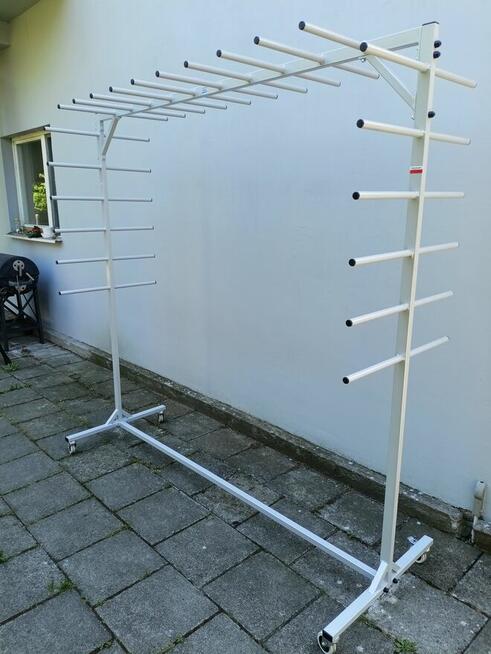 Stojak mobilny do suszenia węży straż pożarna 22 cz