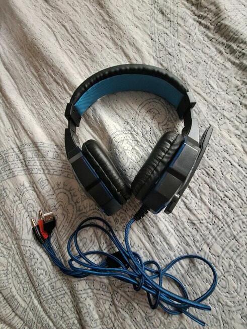 Regulowane słuchawki gamingowe z mikrofonem