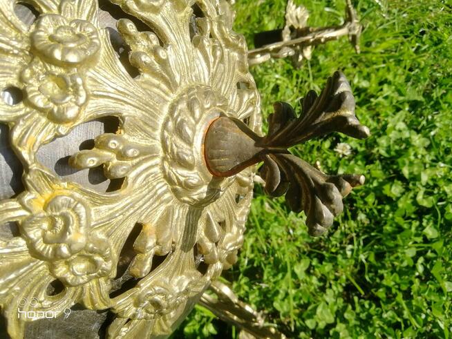 Żyrandol mosiężny katedralny