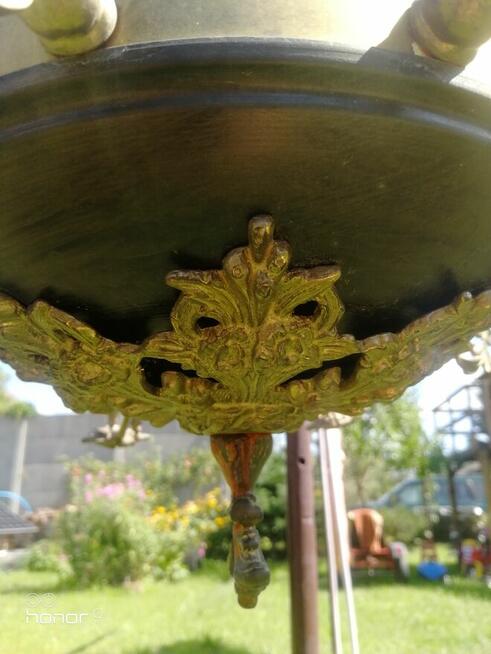 Żyrandol mosiężny katedralny