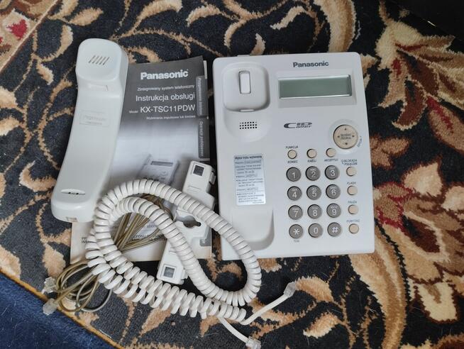 Telefon stacjonarny. PANASONIC.