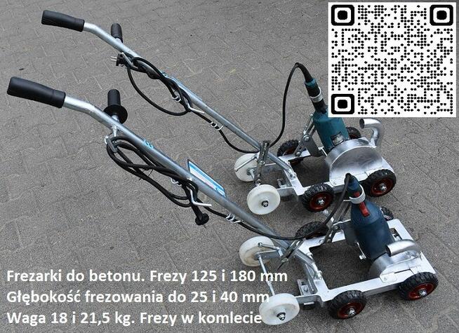 DYLATACJE - Frezarka do fazowania nacięć dylatacji 4+2 kółka