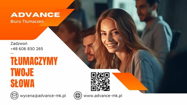 Biuro Tłumaczeń Advance - tłumaczenia przysięgłe, pisemne