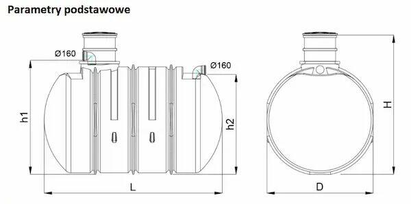 Zbiornik bezodpływowy / sz 10 000l BioPol - dostawa w cenie