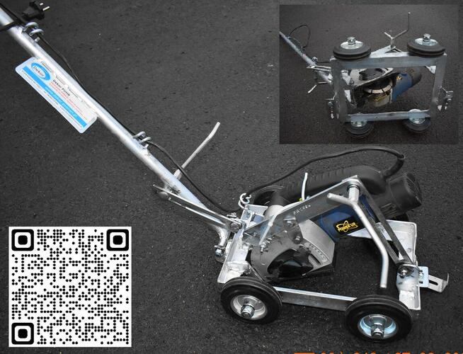 DYLATACJE - Frezarka do fazowania nacięć dylatacji 4+2 kółka