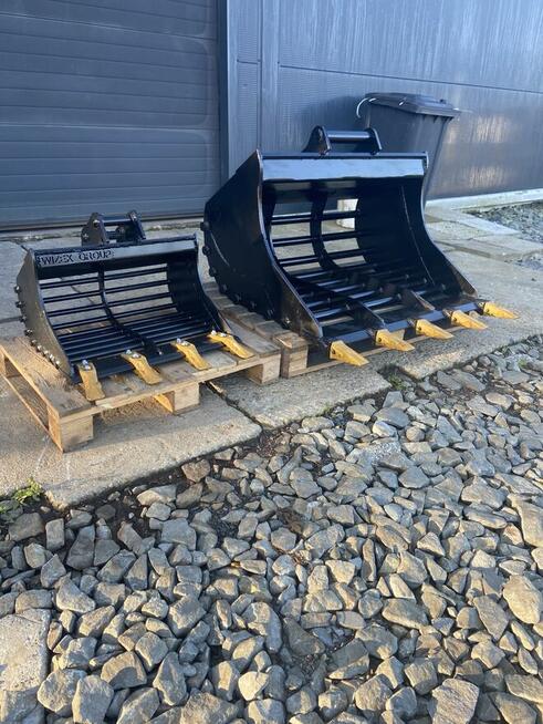 Łyżka podsiębierna ażurowa 100cm 6-9t