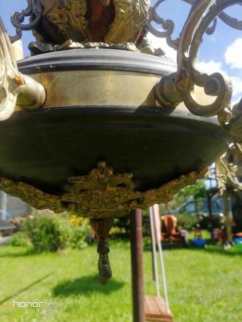 Żyrandol mosiężny katedralny