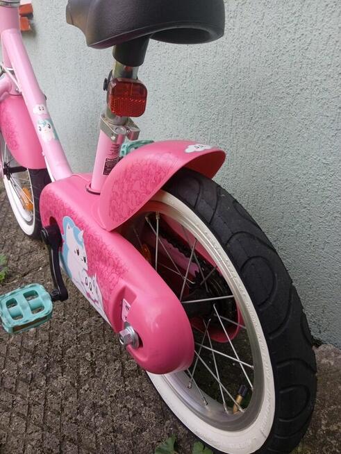 Rower 14 cali z bocznymi kolkami