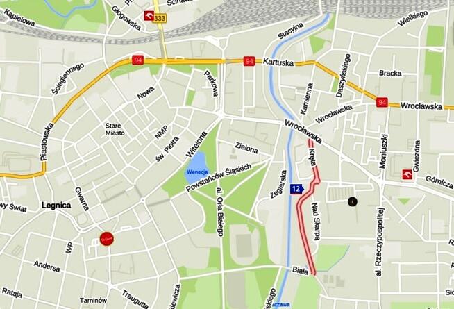 Wyjątkowa działka budowlana przy centrum Legnicy z projektem