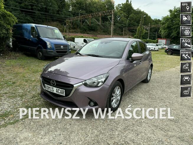 Mazda 2 1.5i-90km-Serwisowany-1-Właściciel-Nawigacja-PDC-Komputer-Tempomat