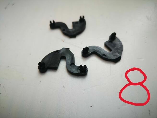 Elementy kratka nawiewu Mondeo Galaxy S-max 6M21U018B09-AF3Y