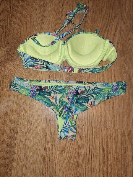 Dwuczęściowy strój kąpielowy stan idealny