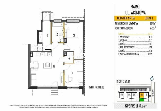 Marki - trzypokojowe mieszkanie od dewelopera