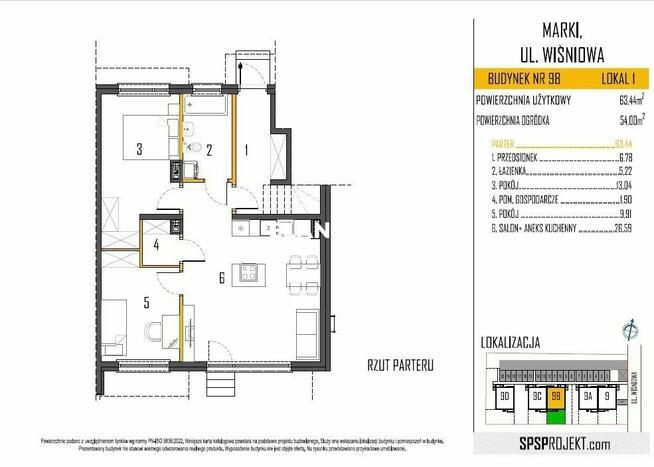 Marki - trzypokojowe mieszkanie od dewelopera