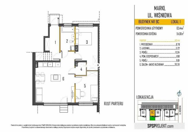 Marki - trzypokojowe mieszkanie od dewelopera