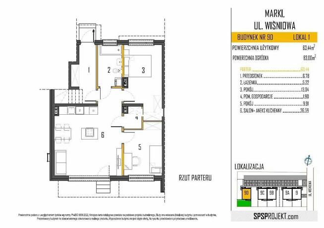 Marki - trzypokojowe mieszkanie od dewelopera