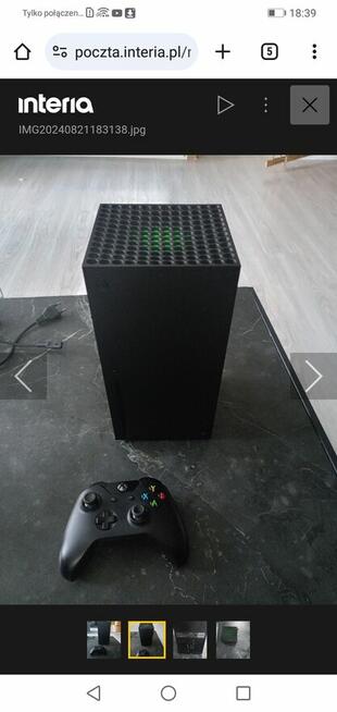 X box series x 1Tb 2Pady i 200 gier