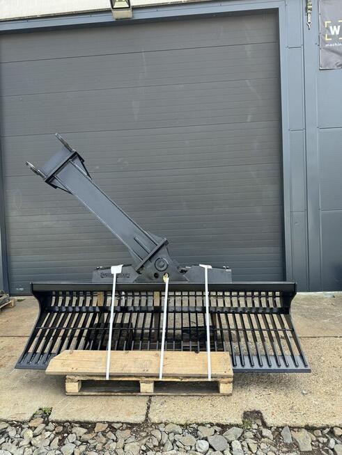 Łyżka skarpowa hydrauliczna ażurowa 220cm przedłużenie 9-12t