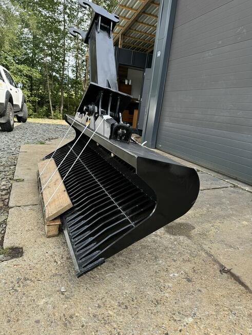 Łyżka skarpowa hydrauliczna ażurowa 220cm przedłużenie 9-12t