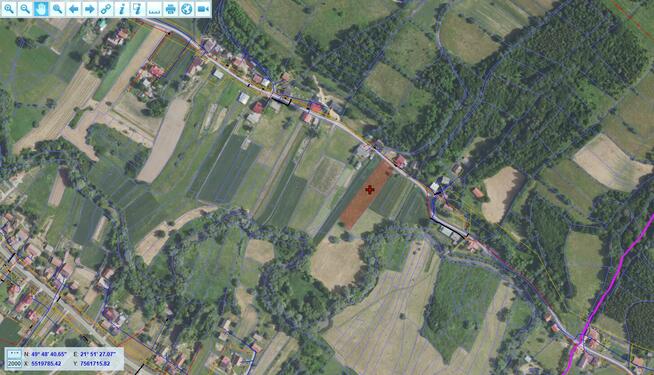 ŻYZNÓW dojazd z asfaltowej drogi naokoło domy- 4600 1ar !!!