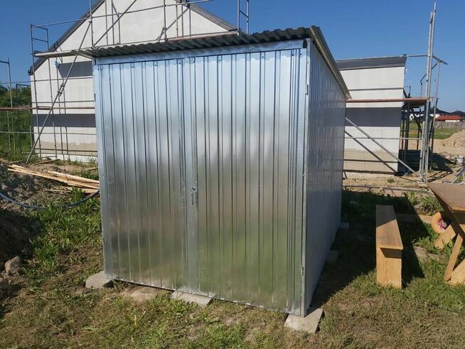 Garaże blaszane 2x3 schowek na działke, blaszaki