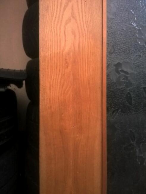 DRZWI wewn 80cm Prawe Drewno SOSNA Okucia Zamek Klamka Szyld