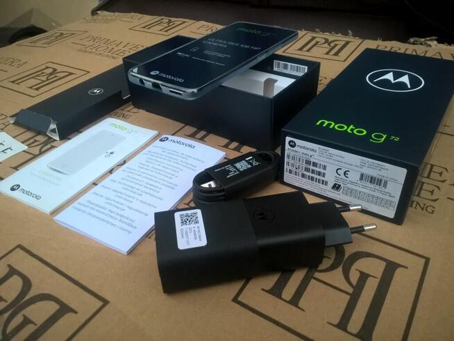 Nowa MOTO G72 8/256G Helio G99 8x2.2GH AMOLED6.6 120Hz 108Mp