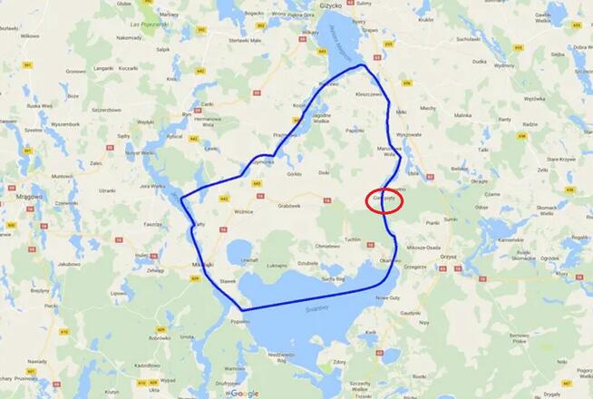 ##Działka budowlana 0,1531 ha na Mazurach##