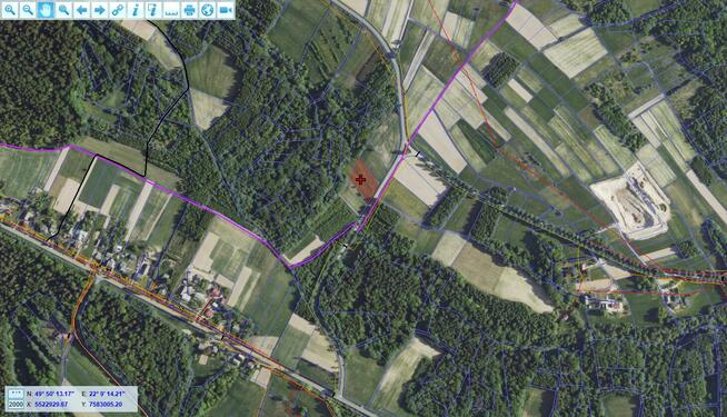 Okazja ! Działka Futoma przy asfalcie 31,23ar tylko 2499 1ar