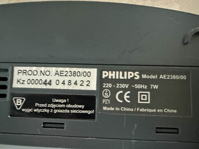 Radio przenośne na baterie.