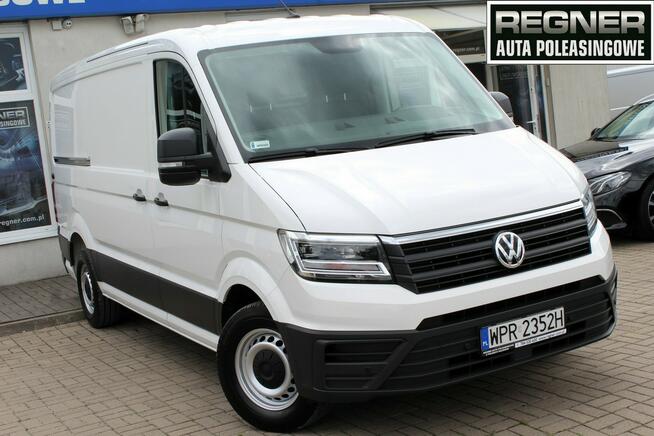 Volkswagen Crafter Niski FV23% SalonPL 3-os Parktronic LED Tempomat Gwarancja 95.040netto