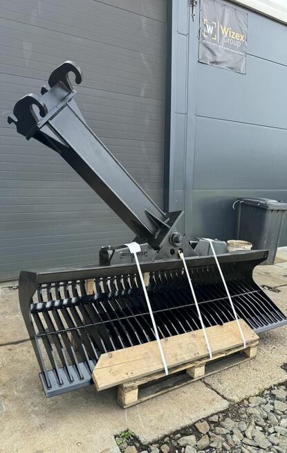 Łyżka skarpowa hydrauliczna ażurowa 220cm przedłużenie 9-12t