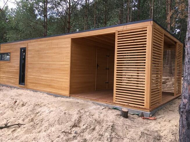 Domek Drewniany Altana Sauna Drewutnia Letniskowy Całoroczn