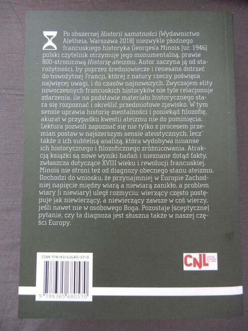 Georges Minois. Historia ateizmu