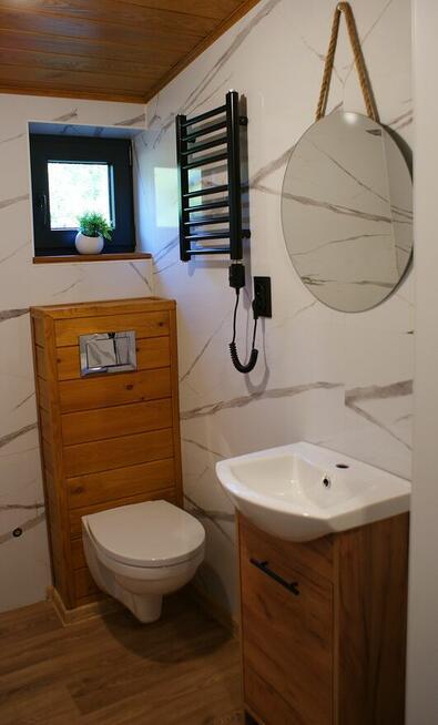 Domek letniskowy 35m2 / Całoroczny / Gotowy do przeniesienia