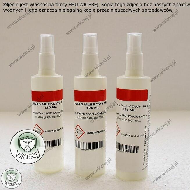 Kwas mlekowy 15% - 125ml w SPRAYU Gotowy do użycia