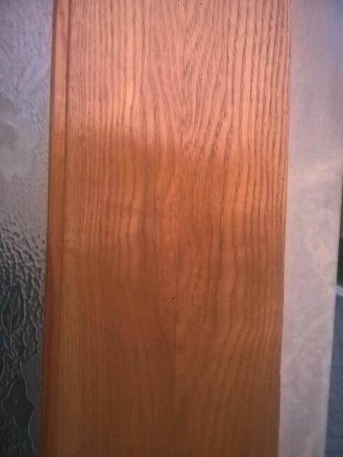 DRZWI wewn 80cm Prawe Drewno SOSNA Okucia Zamek Klamka Szyld