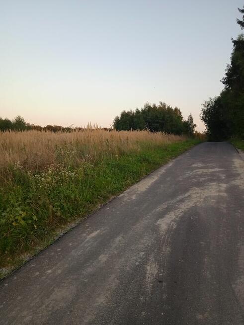 Laskówka budowlana piękne widoki na wzgórzu gmina Dynów