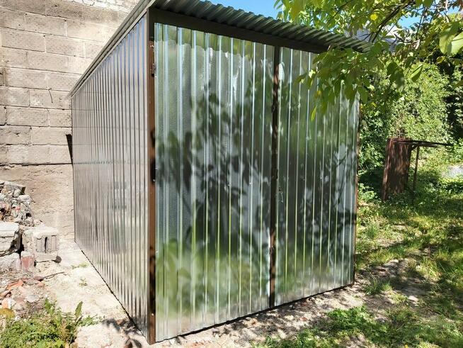 Garaże blaszane 2x3 schowek na działke, blaszaki