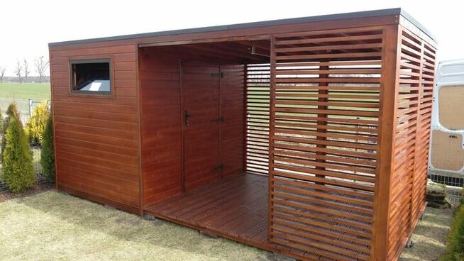 Domek Drewniany Altana Sauna Drewutnia Letniskowy Całoroczn