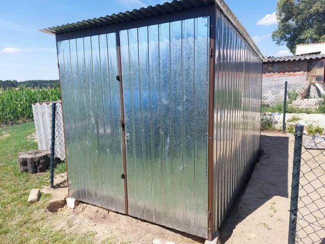 Garaże blaszane 2x3 schowek na działke, blaszaki