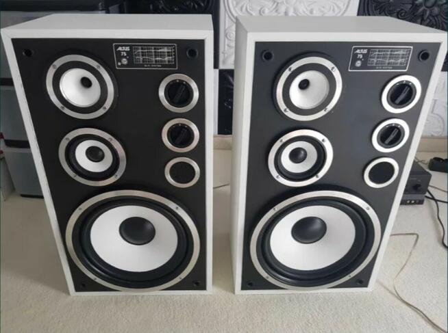 Kolumny Altus Tonsil 75 (Wersja Czarno-Biała) Unikalny Desig