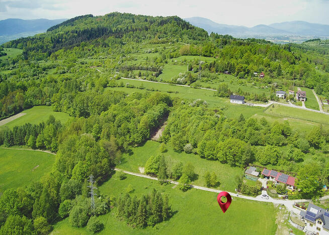 Widokowa działka Budowlana - Beskid Żywiecki