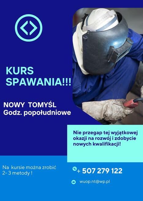 Kursy spawalnicze MIG/MAG, TIG