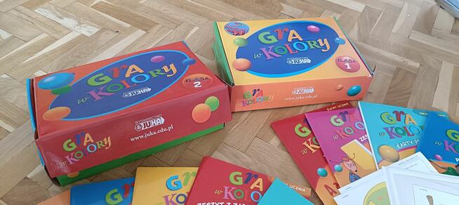 Gra w kolory 1 i 2 Plus zeszyty okazja