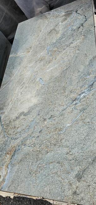 Płytki łazienkowe zielone Nelgras green lappato 120x60 gat.1