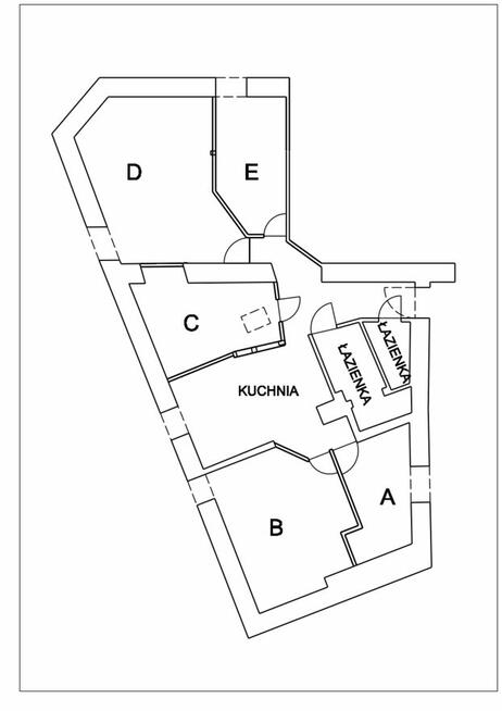 Mieszkanie 5-pokojowe , ul. Chopina