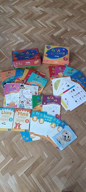 Gra w kolory 1 i 2 Plus zeszyty okazja