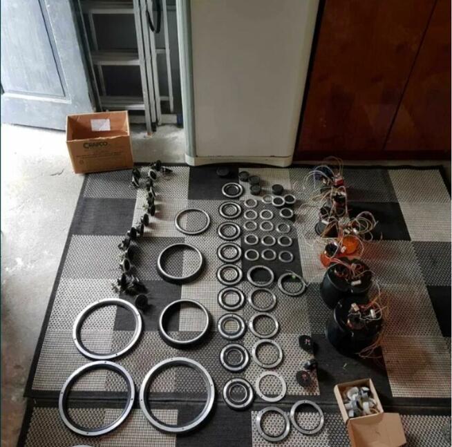 Głośniki Pierścienie Części Tonsil Altus75/110/140